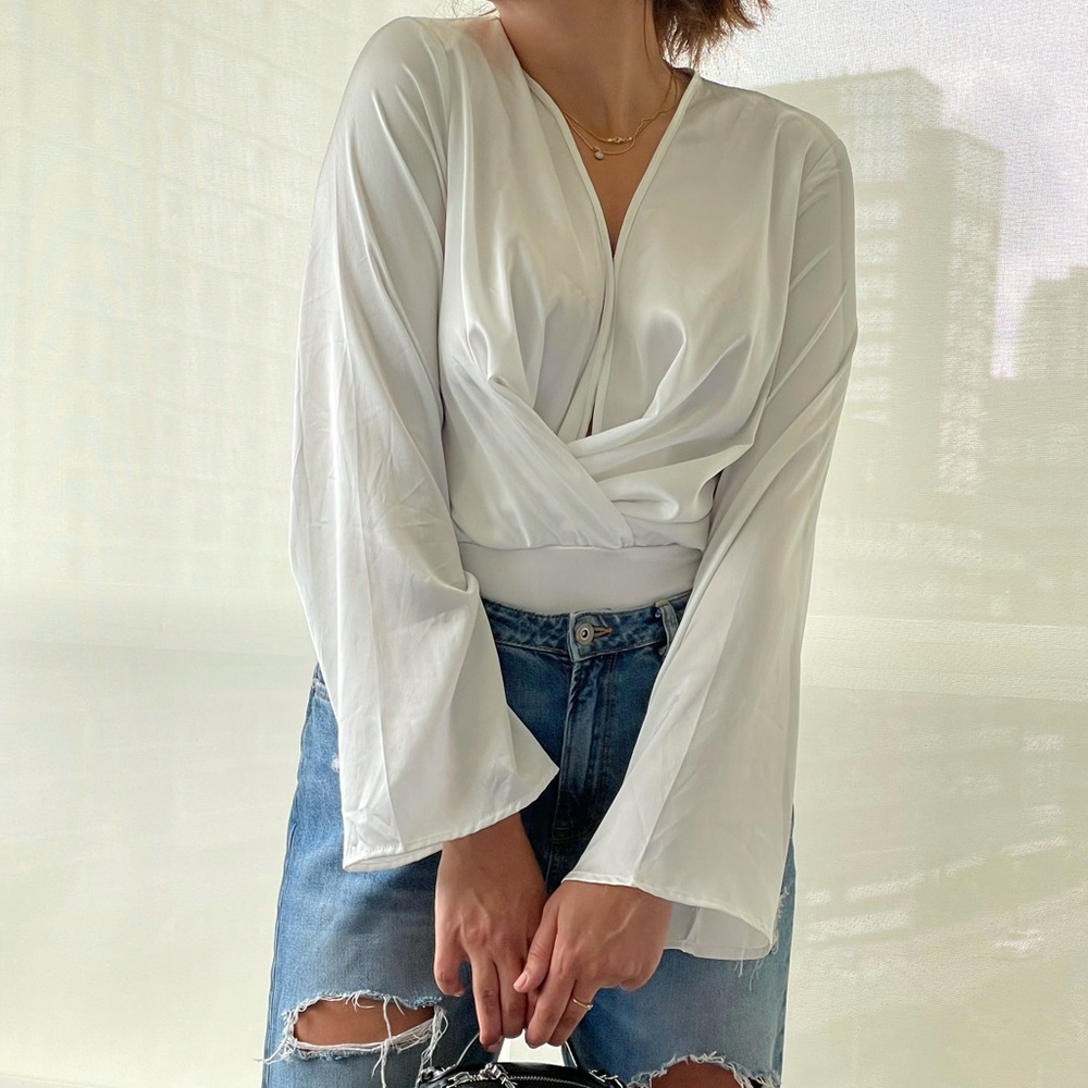 Misguided bodysuit white size L